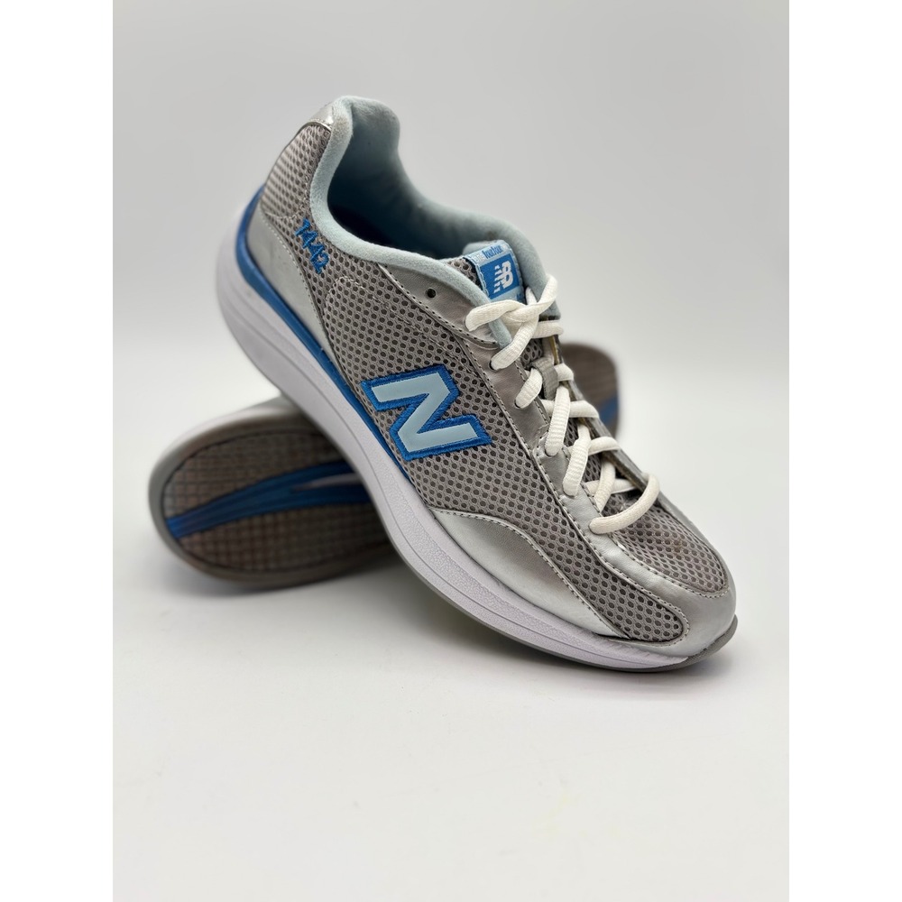 New‎ Balance577 HookandLoop Walking Shoes Beige Leather Women's Service 10 Wide